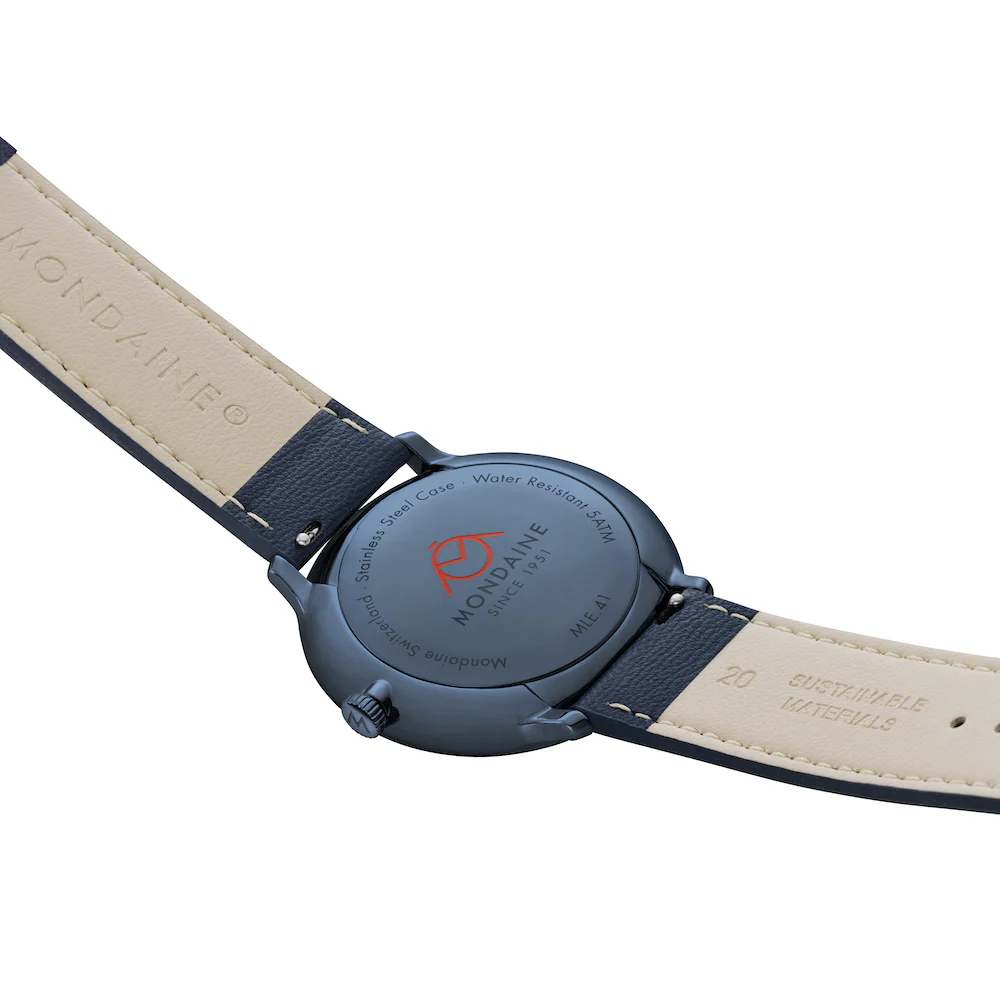 Mondaine Doppio 41mm Mens Watch - Image 4