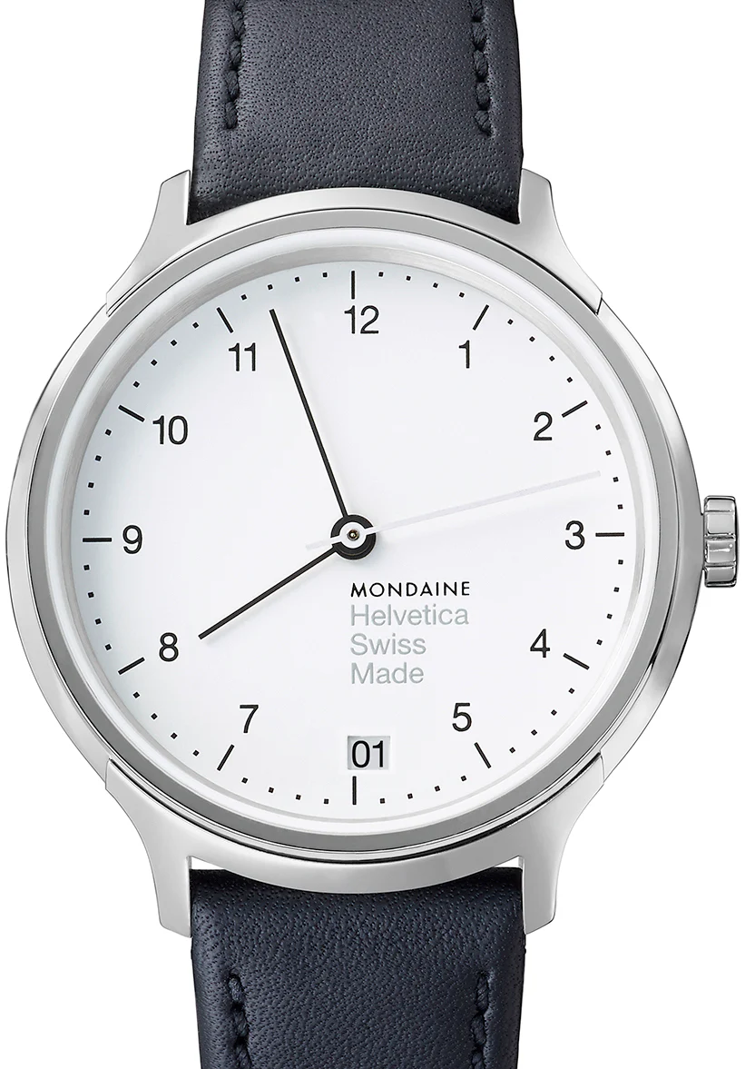 Mondaine Watch Helvetica No1 Regular 33 D - Image 2