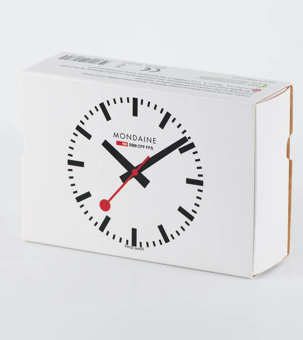 Mondaine Clock Wall Magnet 5cm Watch - Image 2