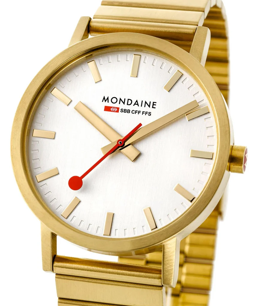 Mondaine Classic Bracelet Watch - Image 3