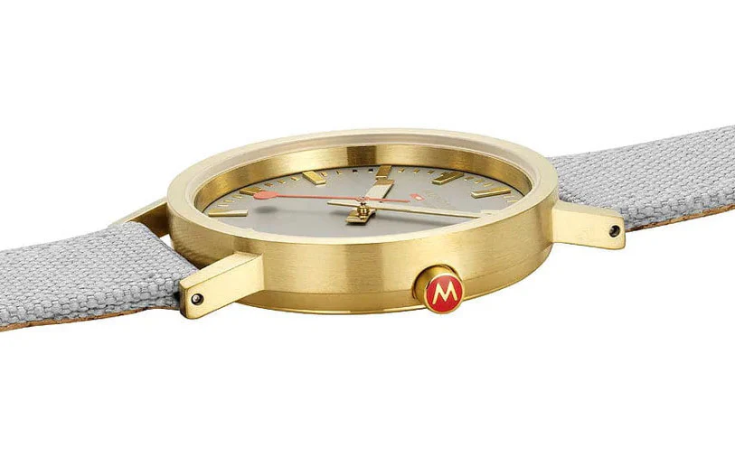 Mondaine Classic Good Gray Watch - Image 3