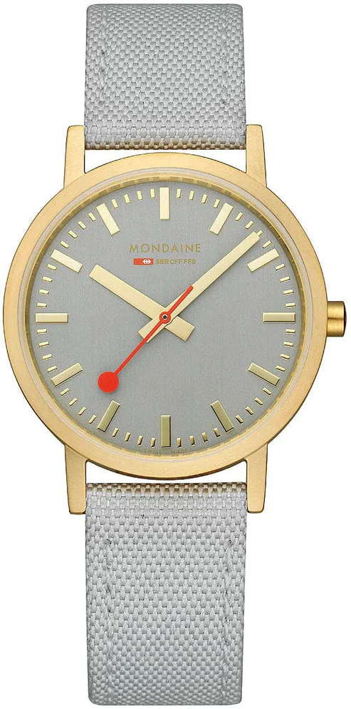 Mondaine Classic Good Gray Watch - Image 5