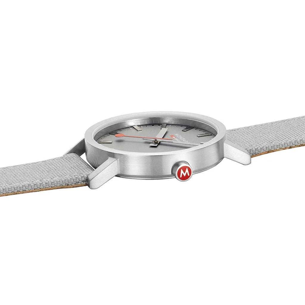 Mondaine Classic Good Grey Watch - Image 3