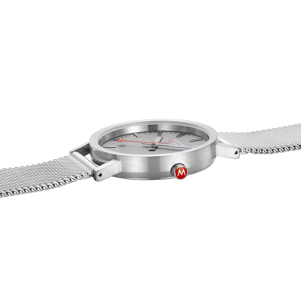 Mondaine Classic Good Grey Special Edition Watch - Image 3