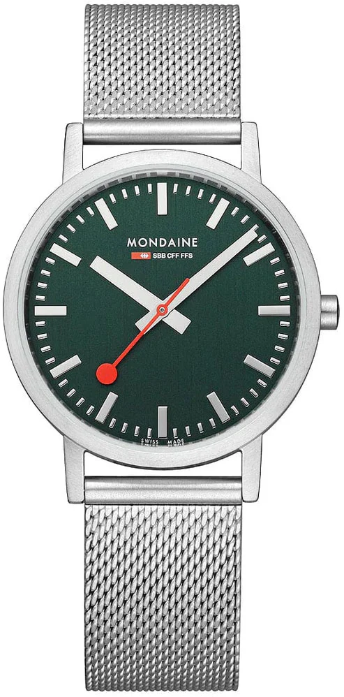 Mondaine Classic Park Green Special Edition Watch - Image 2