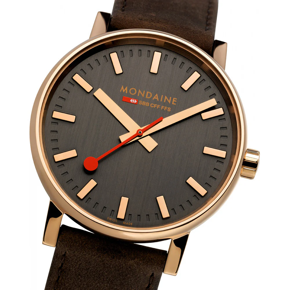 Mondaine Evo2 Rose Gold Watch - Image 2