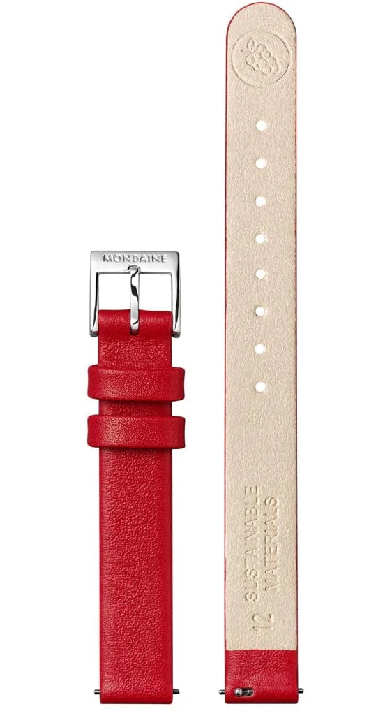 Mondaine Evo2 26mm Grape Leather Watch - Image 7