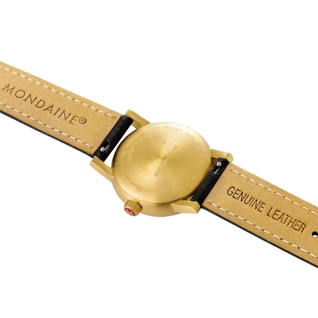 Mondaine Evo2 30 Gold IP Watch - Image 5