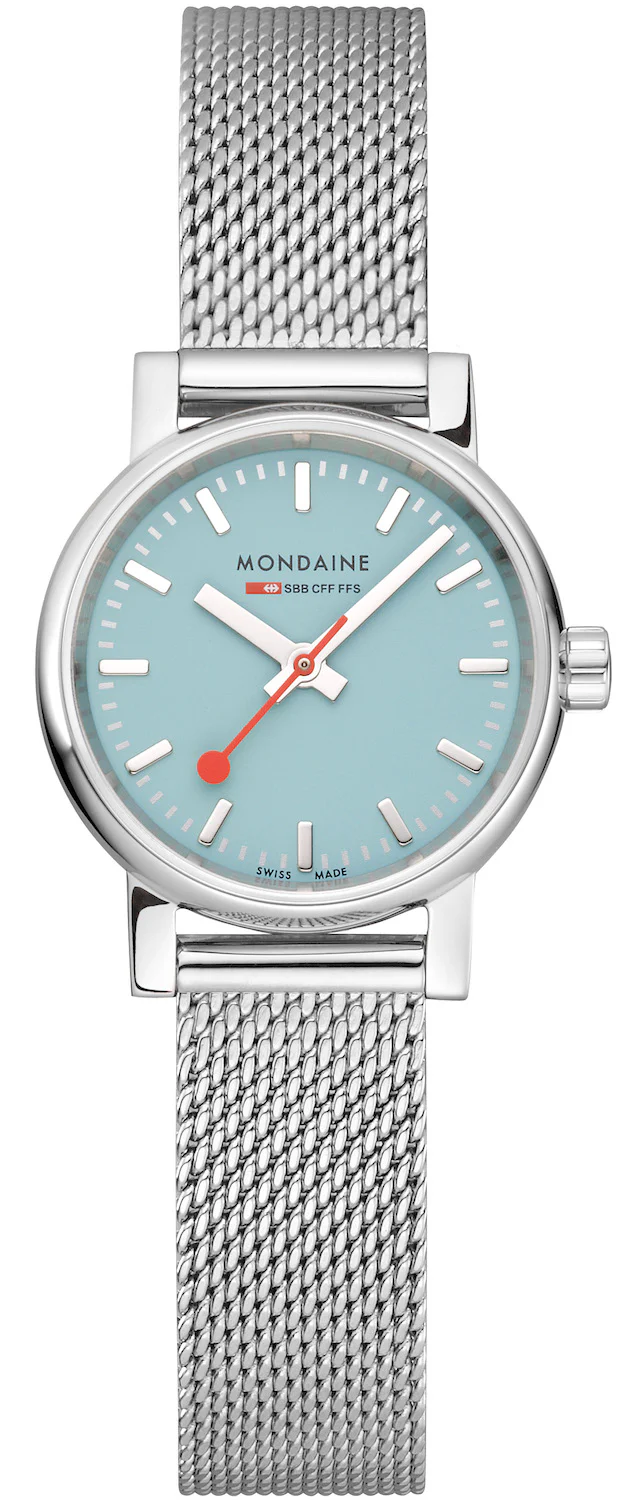 Mondaine Evo2 Dusk 26mm Blue Watch - Image 4
