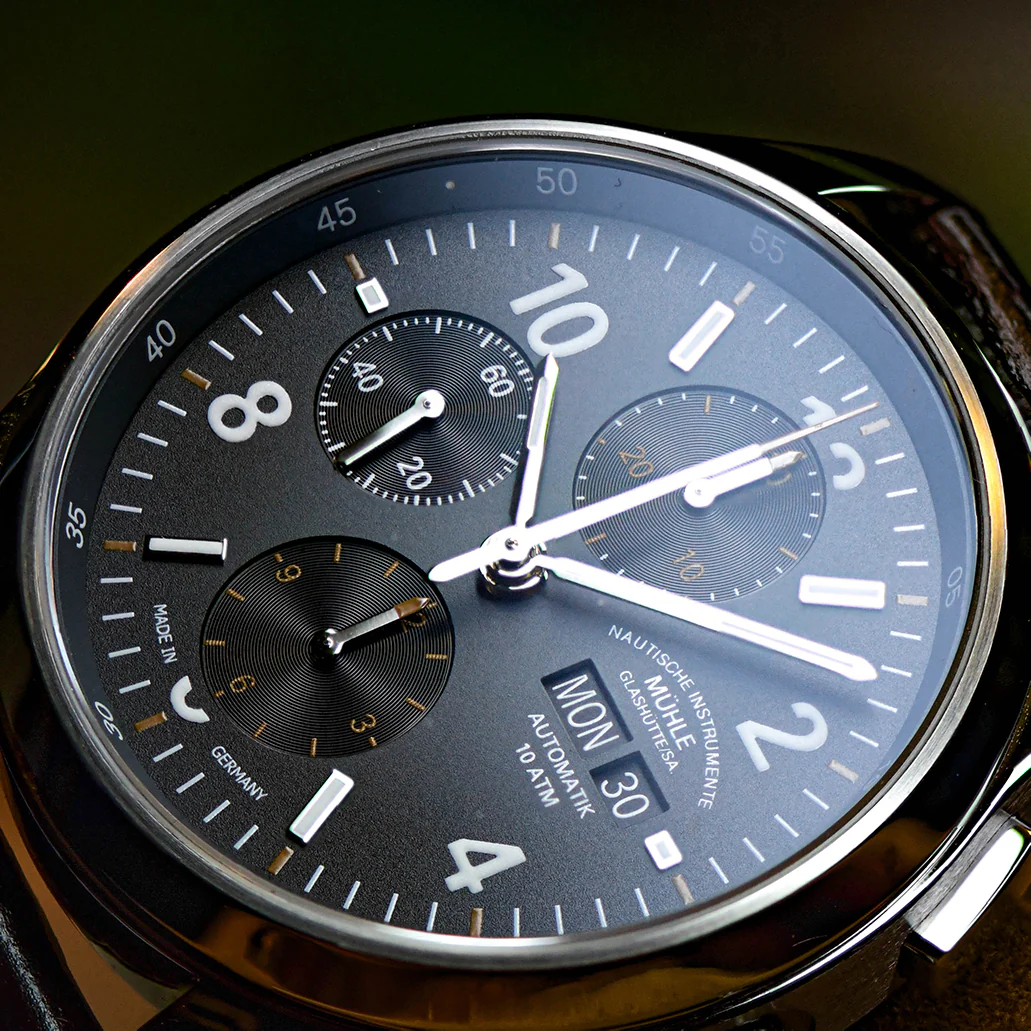 Muhle Glashutte Lunova Chronograph Watch - Image 4