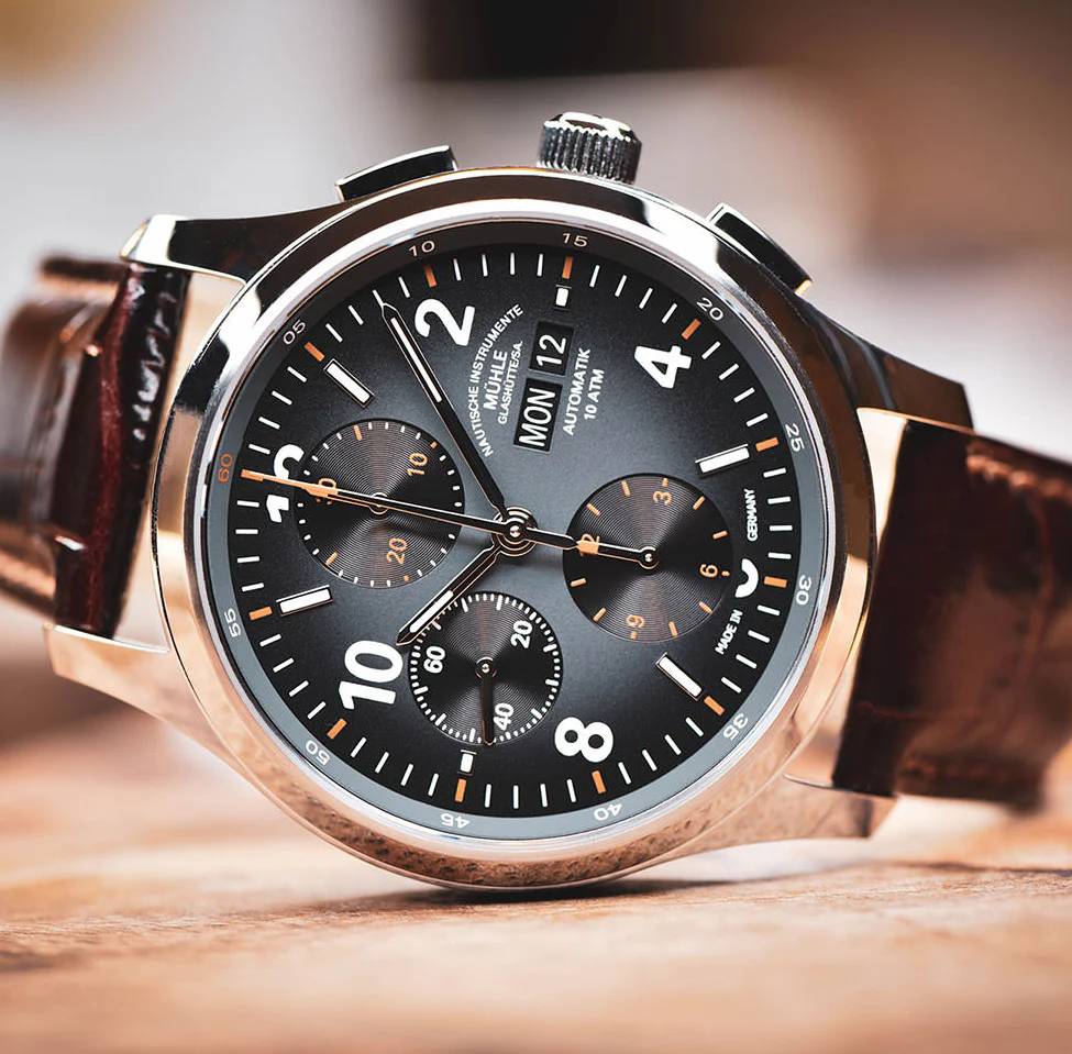 Muhle Glashutte Lunova Chronograph Watch - Image 8