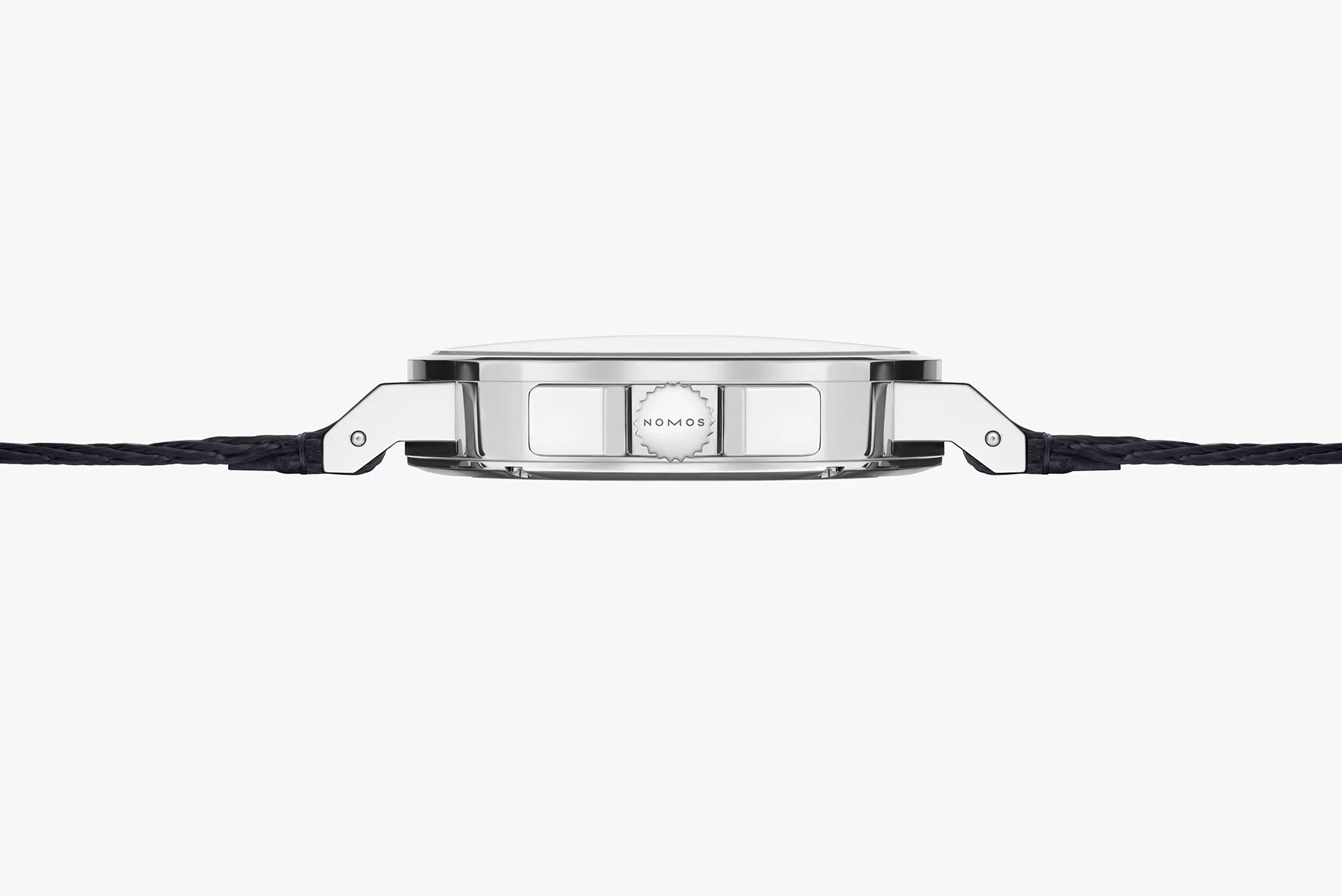 Nomos Glashutte Ahoi Neomatik 38 Date Atlantic Steel Back Watch - Image 5