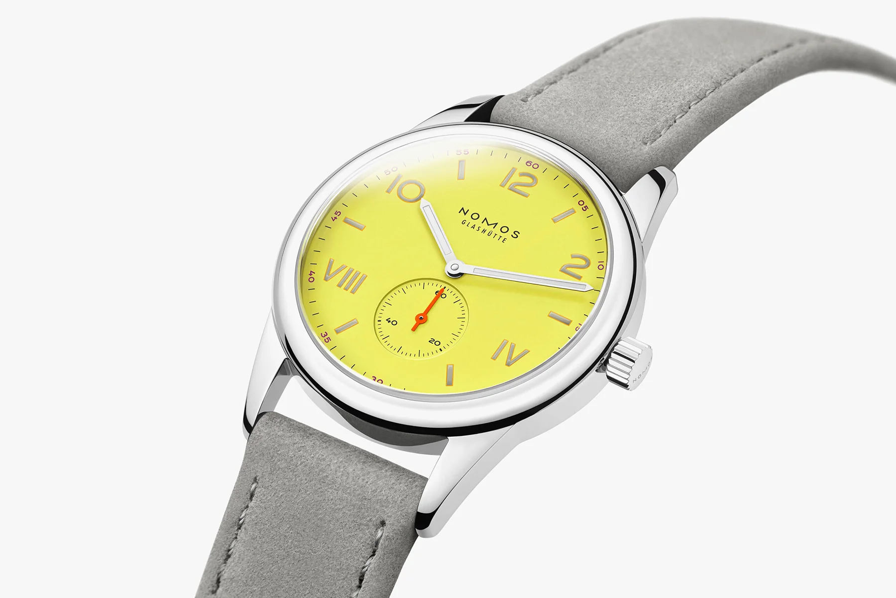 Nomos Glashutte Club Campus 38 Starlight Sapphire Crystal Watch - Image 3