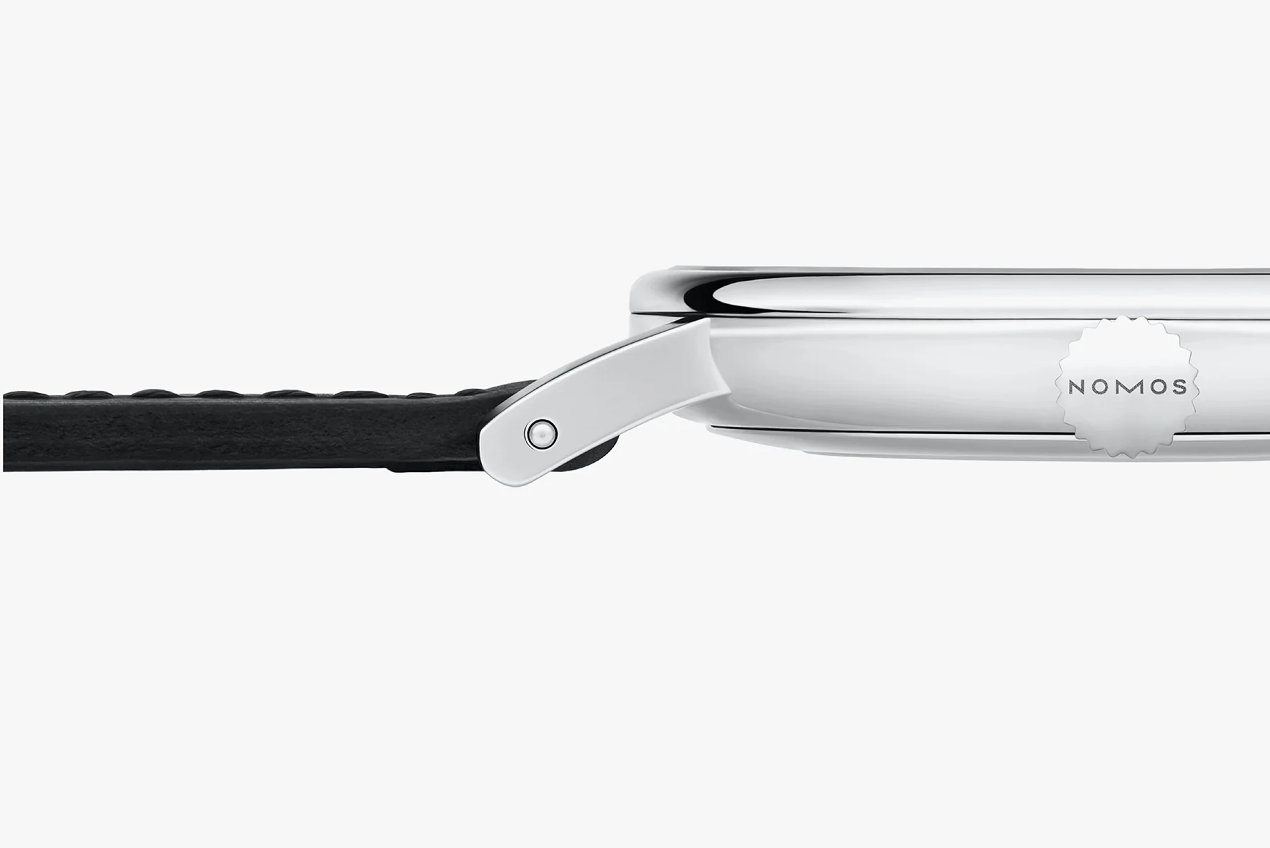 Nomos Glashutte Ludwig 38 Steel Back Watch - Image 4