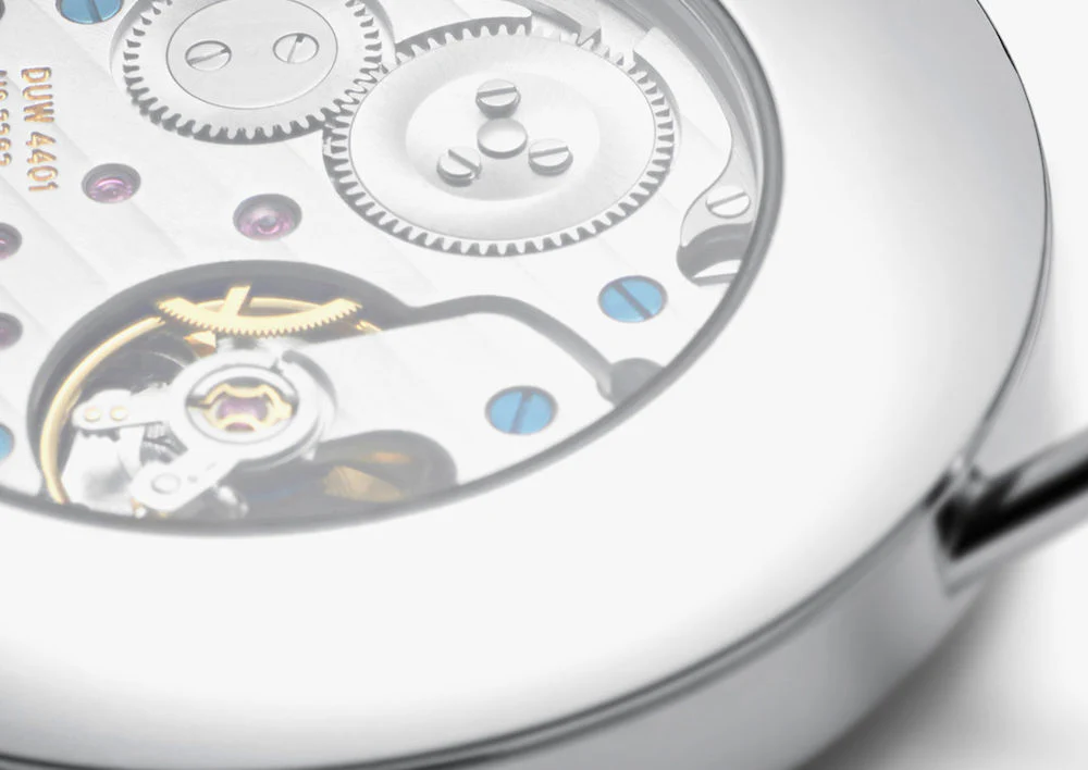Nomos Glashutte Metro Datum Gangreserve Sapphire Crystal Watch - Image 5
