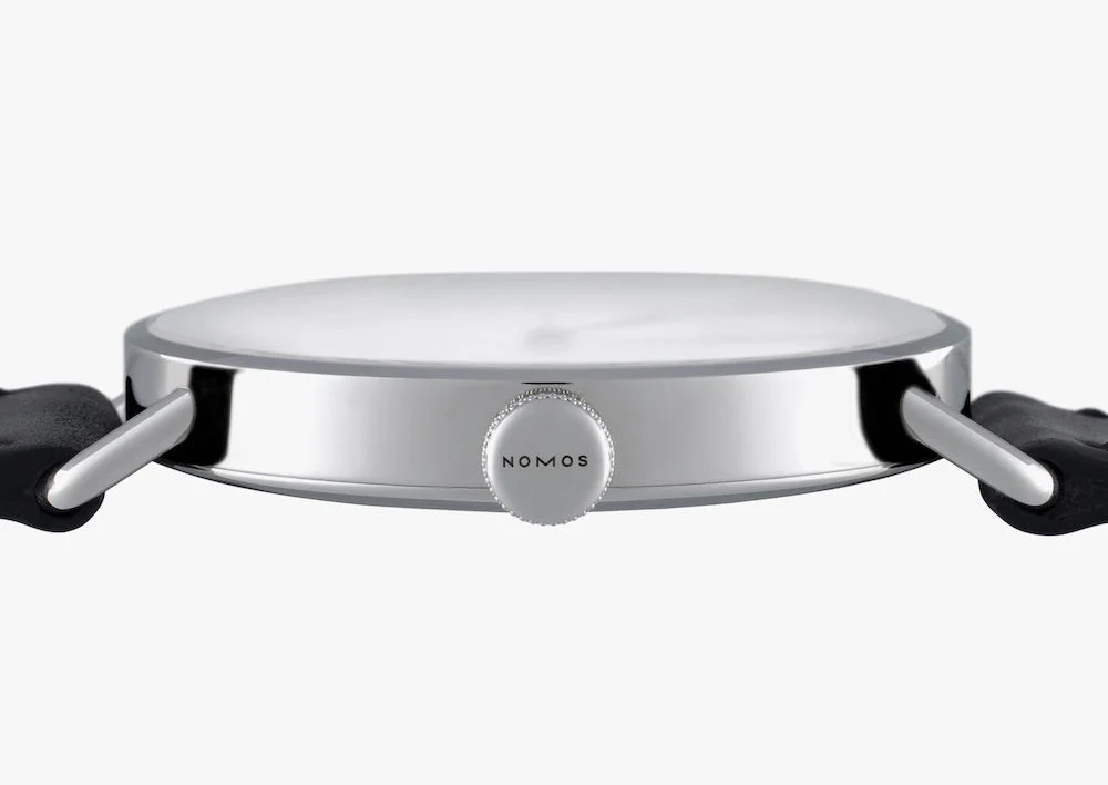 Nomos Glashutte Metro Datum Gangreserve Sapphire Crystal Watch - Image 6