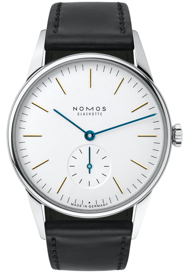 Nomos Glashutte Orion Steel Back Watch