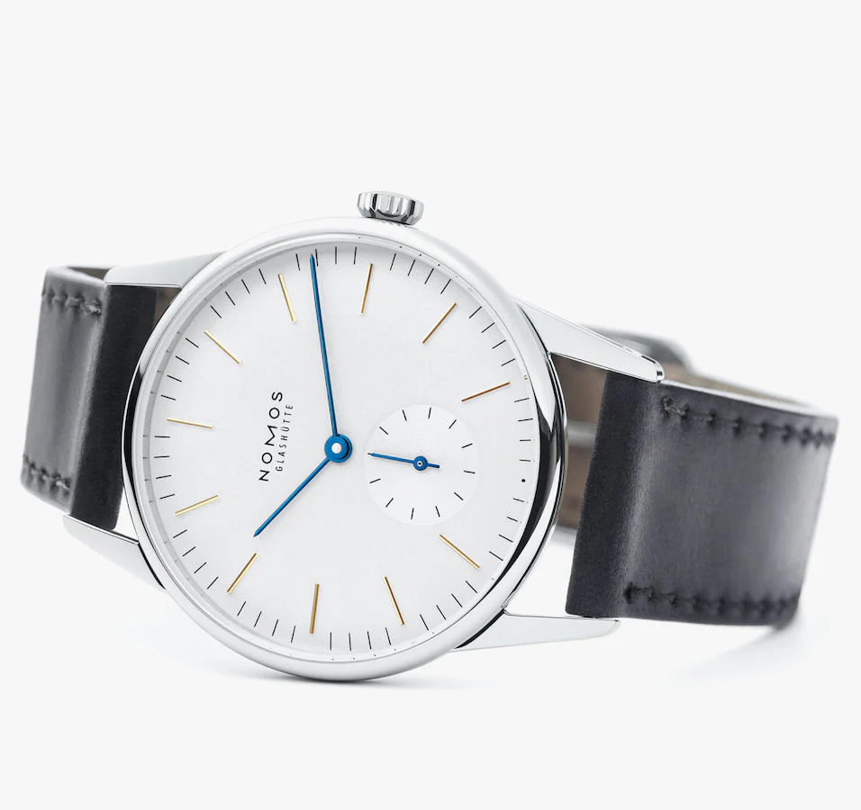 Nomos Glashutte Orion Steel Back Watch - Image 3