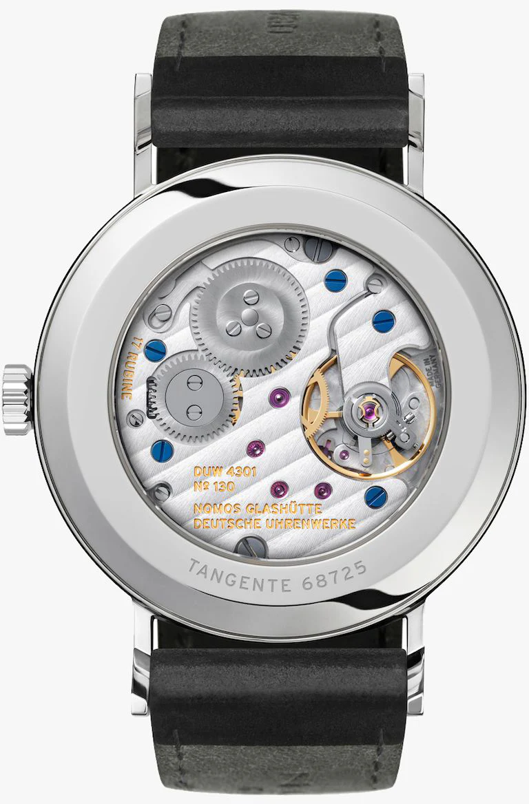 Nomos Glashutte Tangente Gangreserve Sapphire Crystal Watch - Image 2