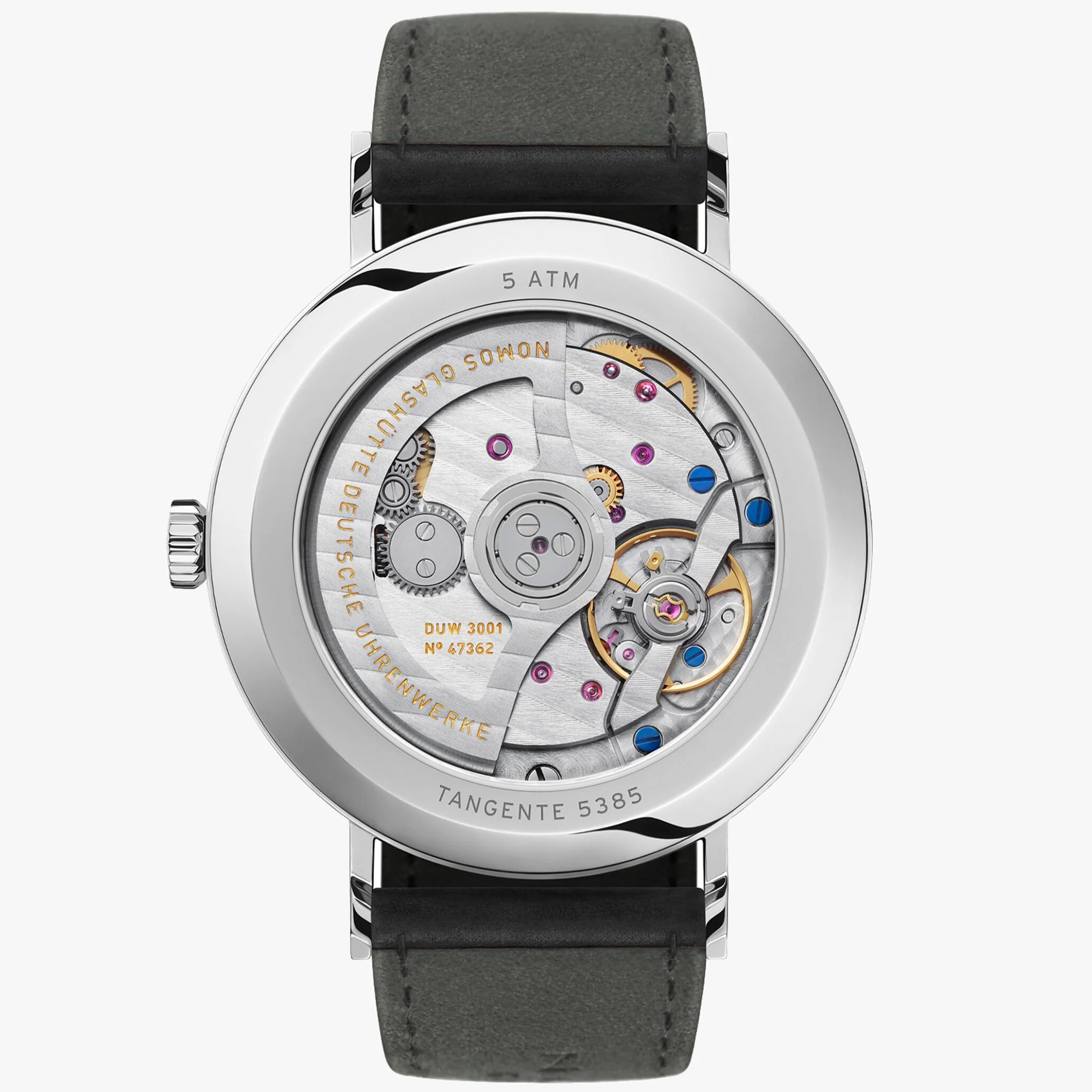 Nomos Glashutte Tangente Neomatik 39 Nachtblau Sapphire Crystal Watch - Image 2