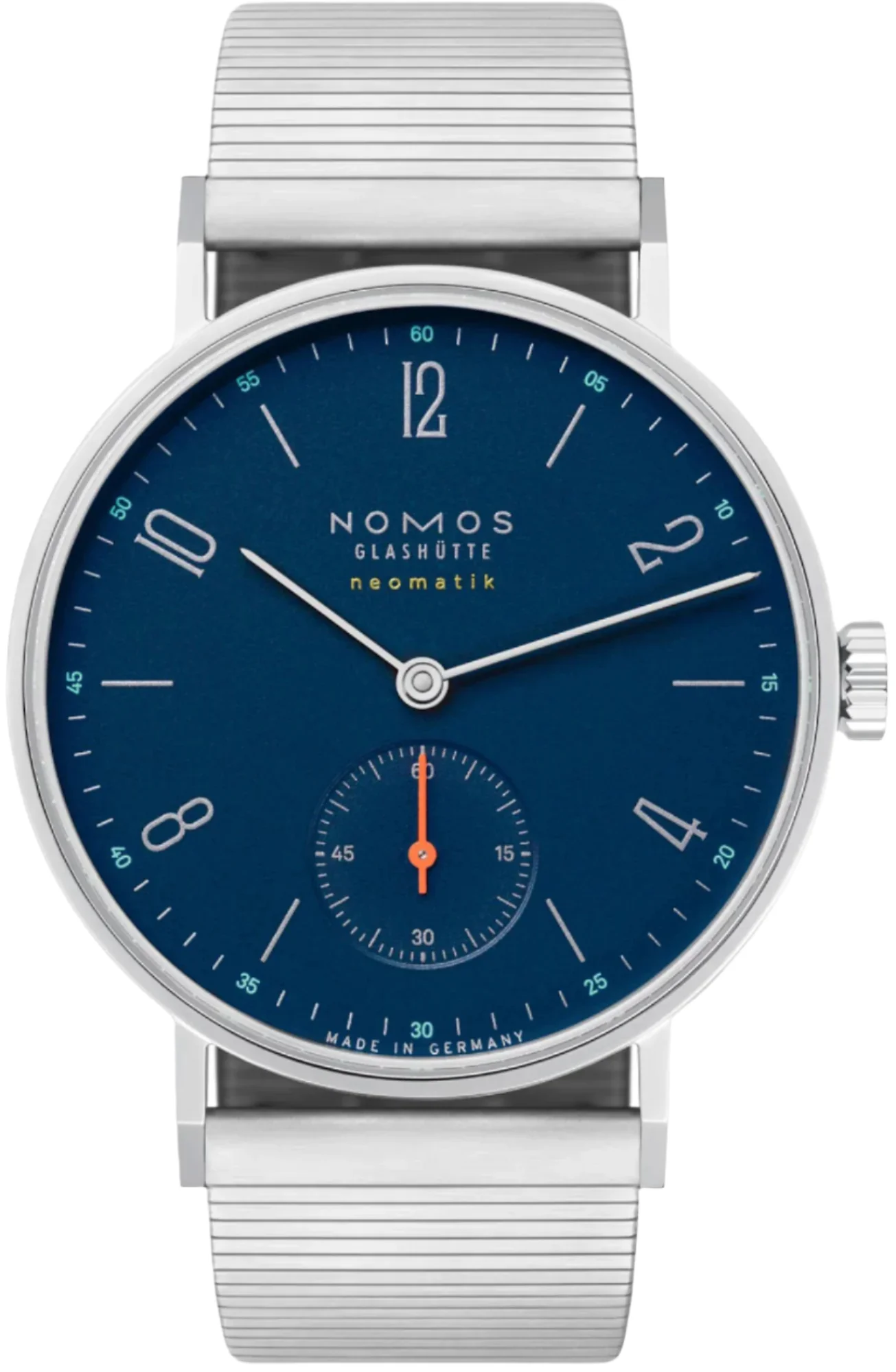 Nomos Glashutte Tangente Neomatik Nachtblau Sapphire Crystal Watch