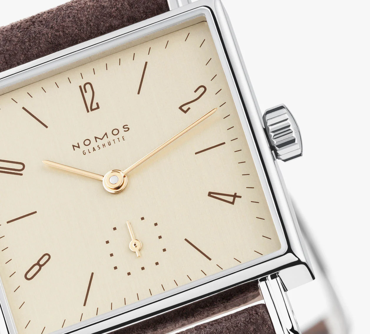 Nomos Glashutte Tetra 27 Karat Steel Back Watch - Image 5