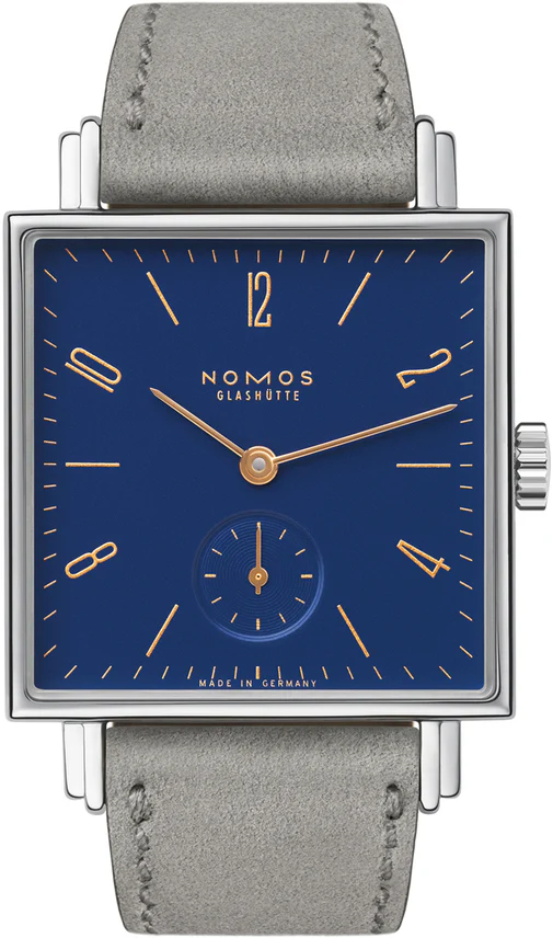 Nomos Glashutte Tetra Nachtijall Sapphire Crystal Watch