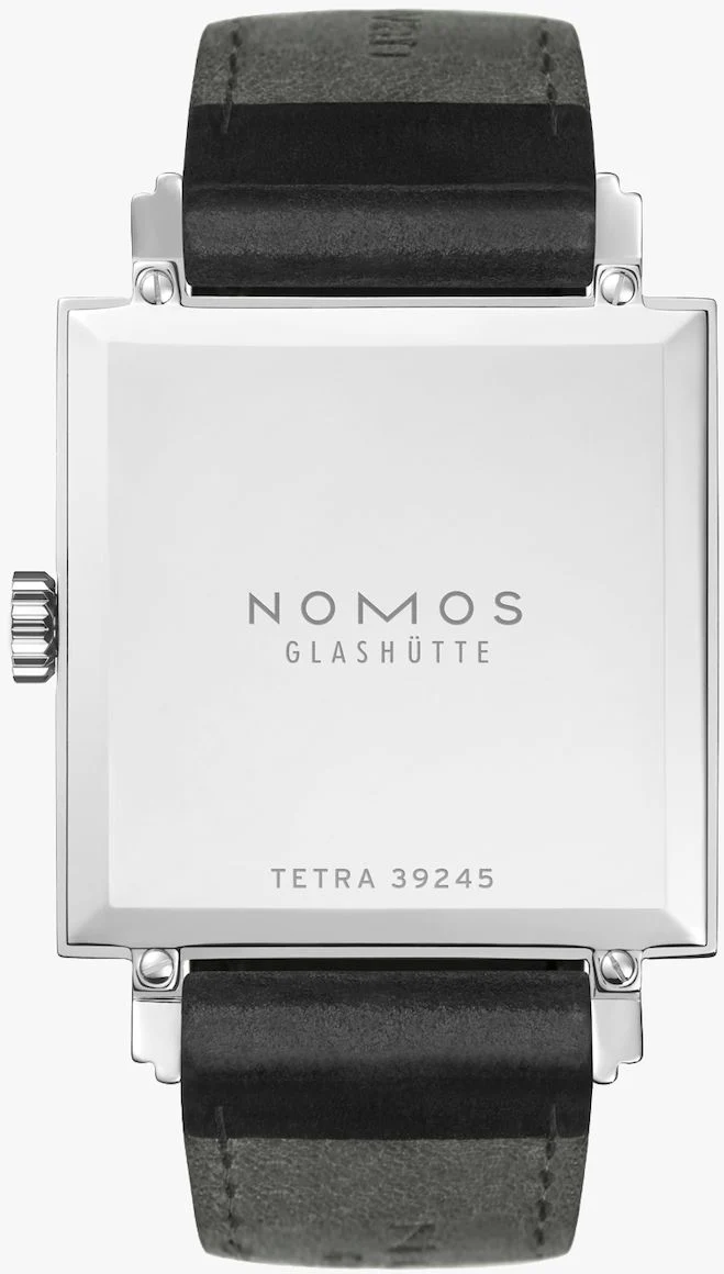 Nomos Glashutte Tetra White Steel Back Watch - Image 2