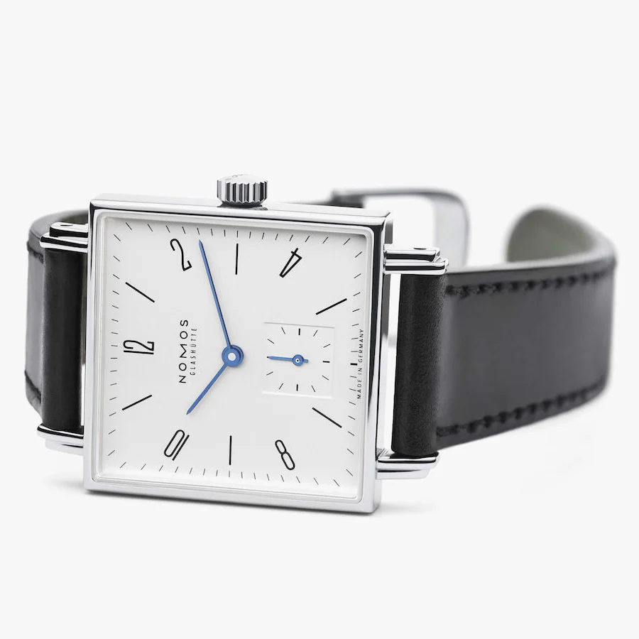 Nomos Glashutte Tetra White Steel Back Watch - Image 3