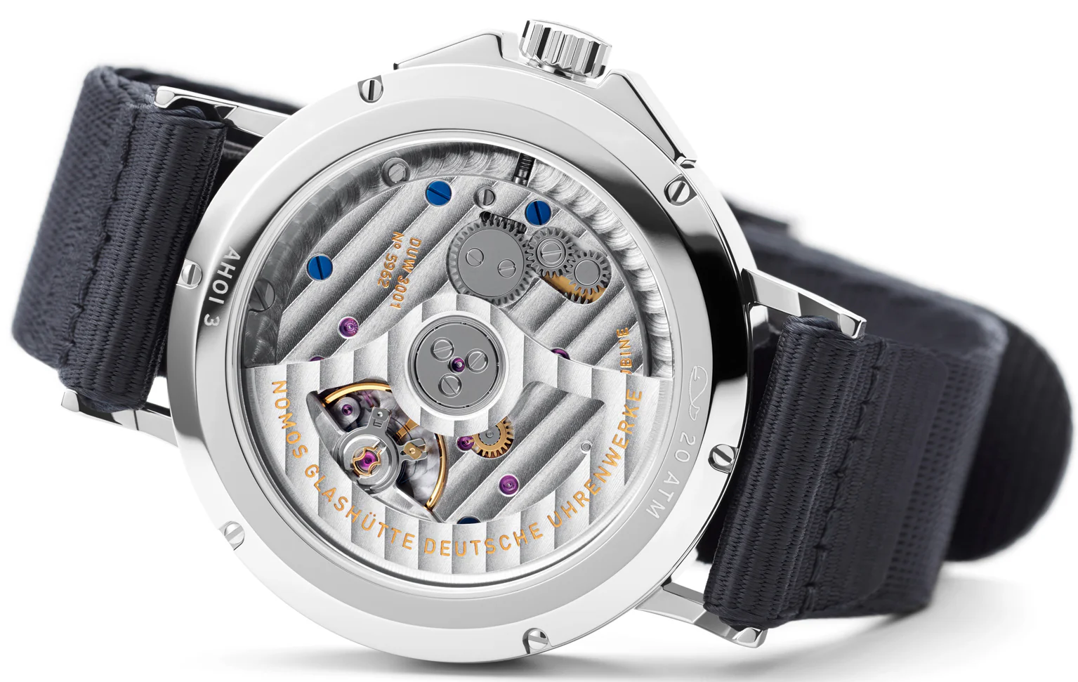 Nomos Glashutte Watch Ahoi Neomatik Atlantik Sapphire Crystal - Image 4