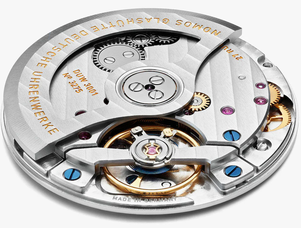 Nomos Glashutte Ahoi Neomatik Siren Blue Sapphire Crystal Watch - Image 8