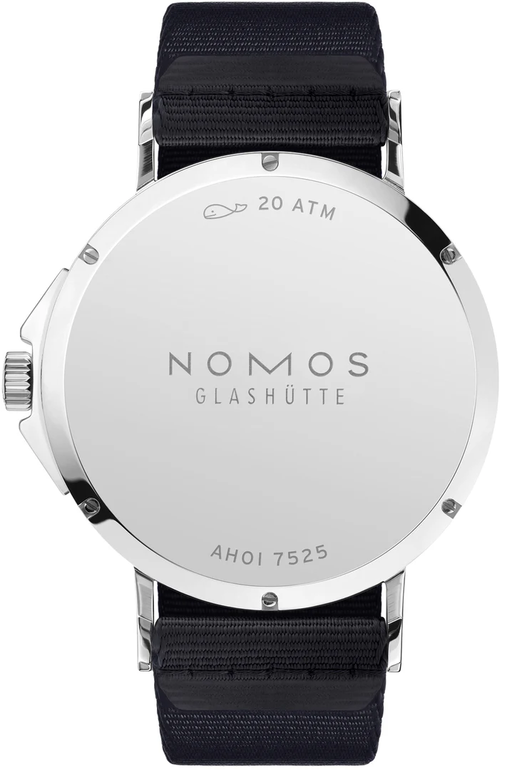 Nomos Glashutte Ahoi Steel Back - Image 2