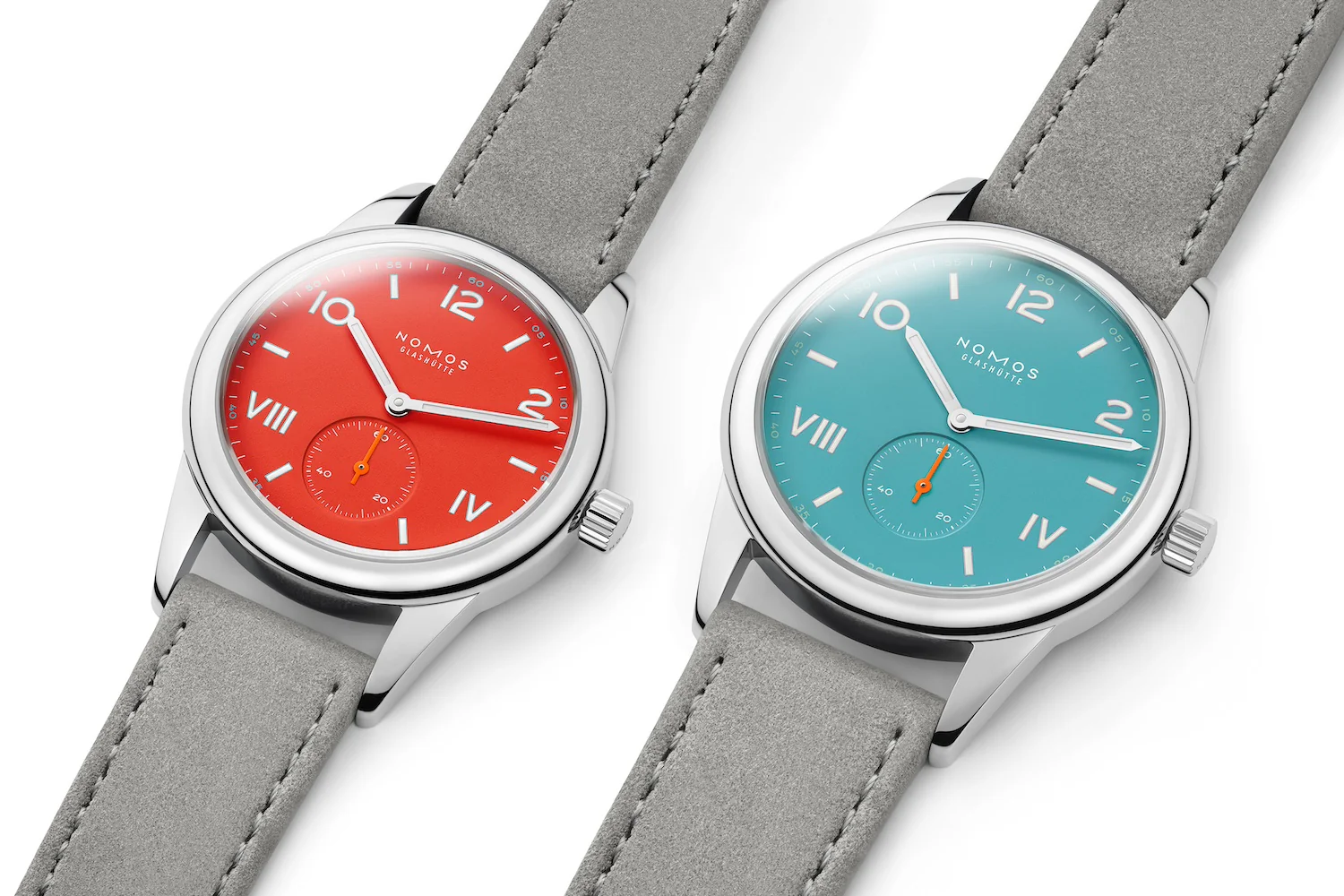 Nomos Glashutte Club Campus Endless Blue Sapphire Crystal Watch - Image 8