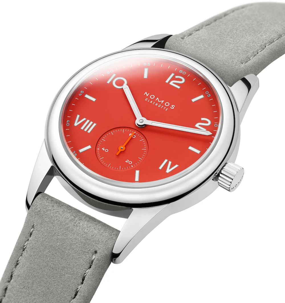 Nomos Glashutte Club Campus Nonstop Red Sapphire Crystal Watch - Image 4