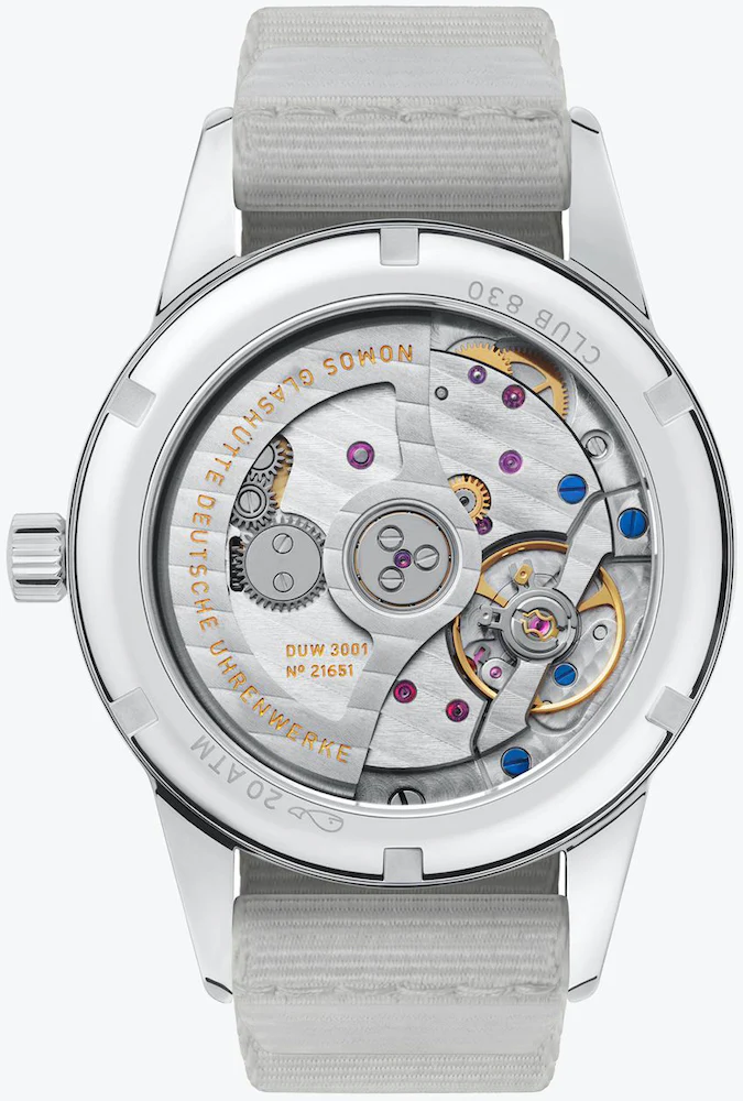 Nomos Glashutte Watch Club Neomatik Signalblau Sapphire Crystal - Image 2