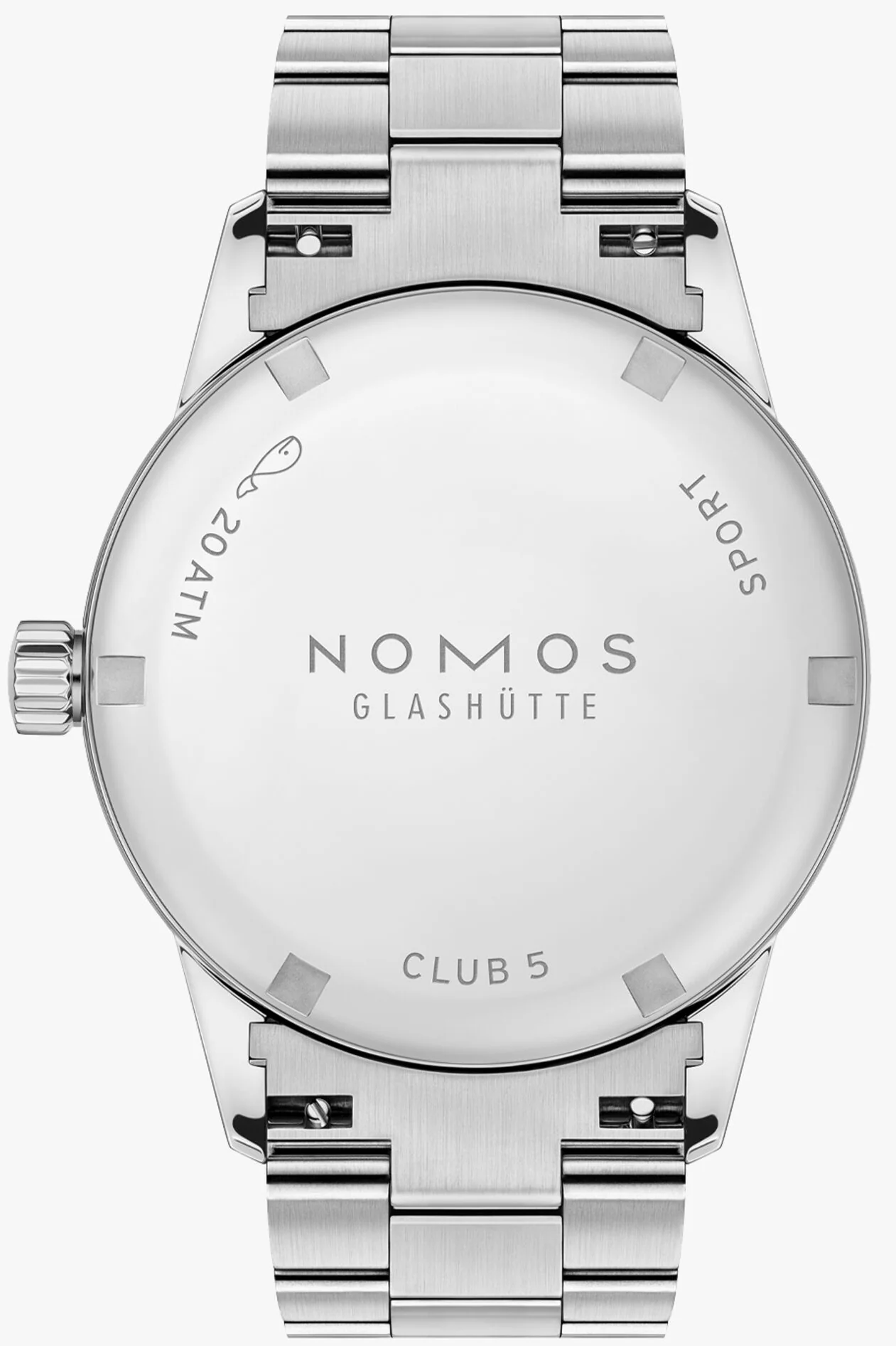 Nomos Glashutte Club Sport Neomatik 34 Purple Sapphire Glass Watch - Image 6