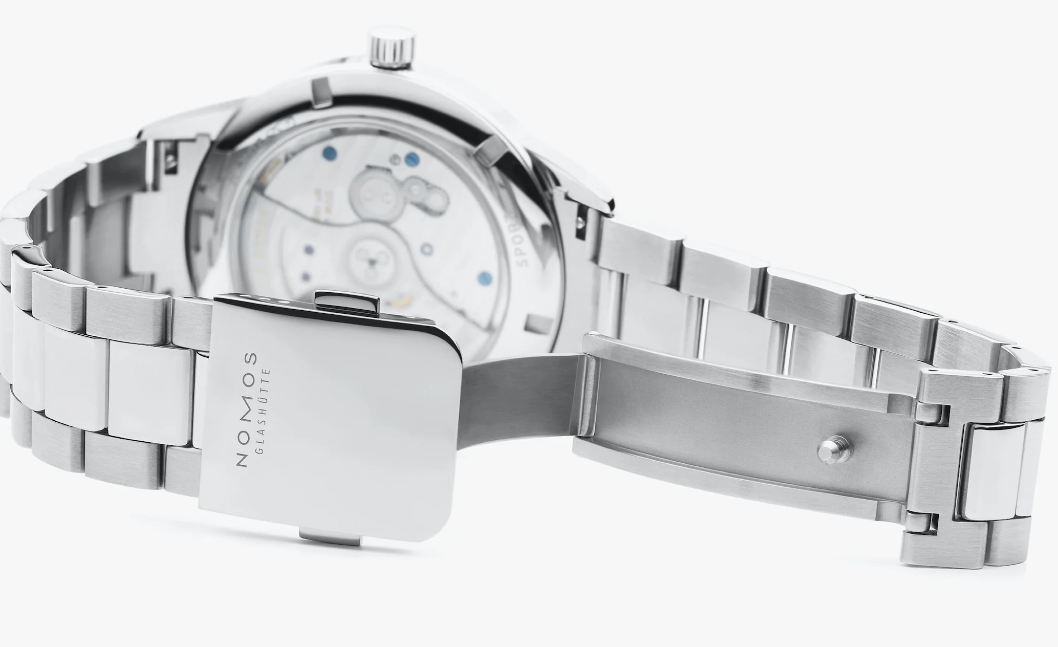 Nomos Glashutte Club Sport Neomatik 42 Date Black Sapphire Crystal Watch - Image 7