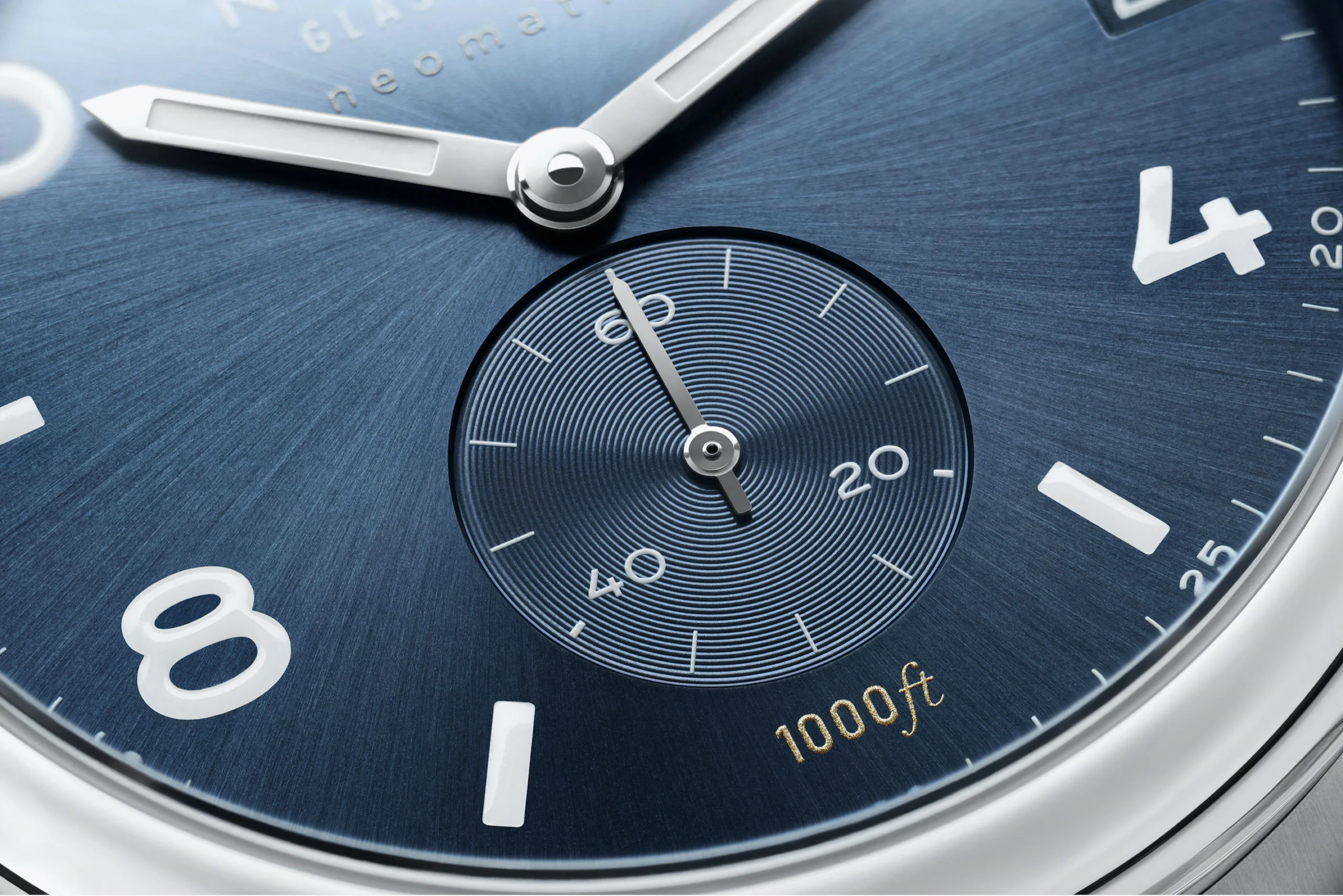 Nomos Glashutte Club Sport Neomatik 42 Date Blue Sport Sapphire Crystal Watch - Image 4