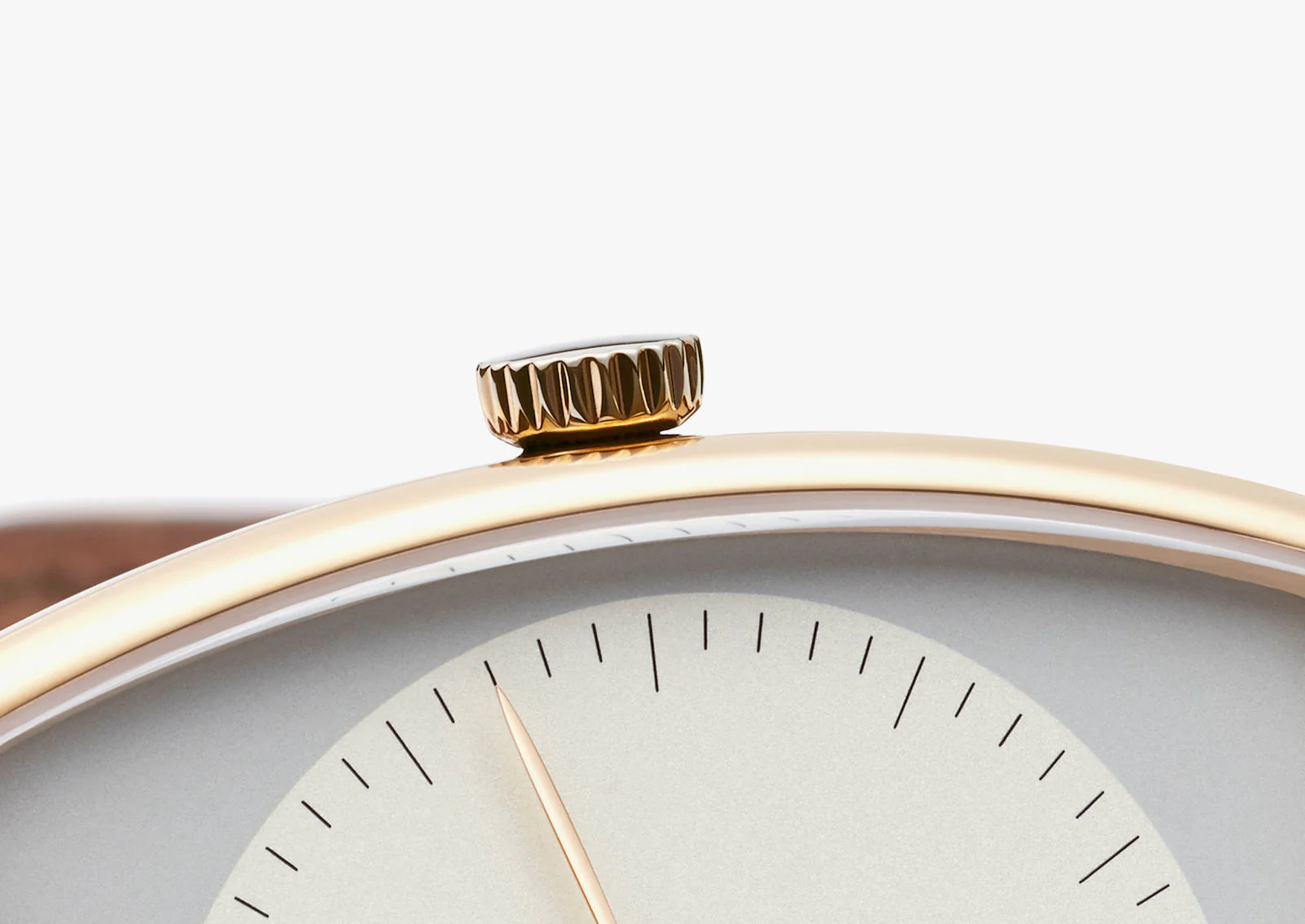 Nomos Glashutte Lux Ermine Sapphire Crystal Watch - Image 6