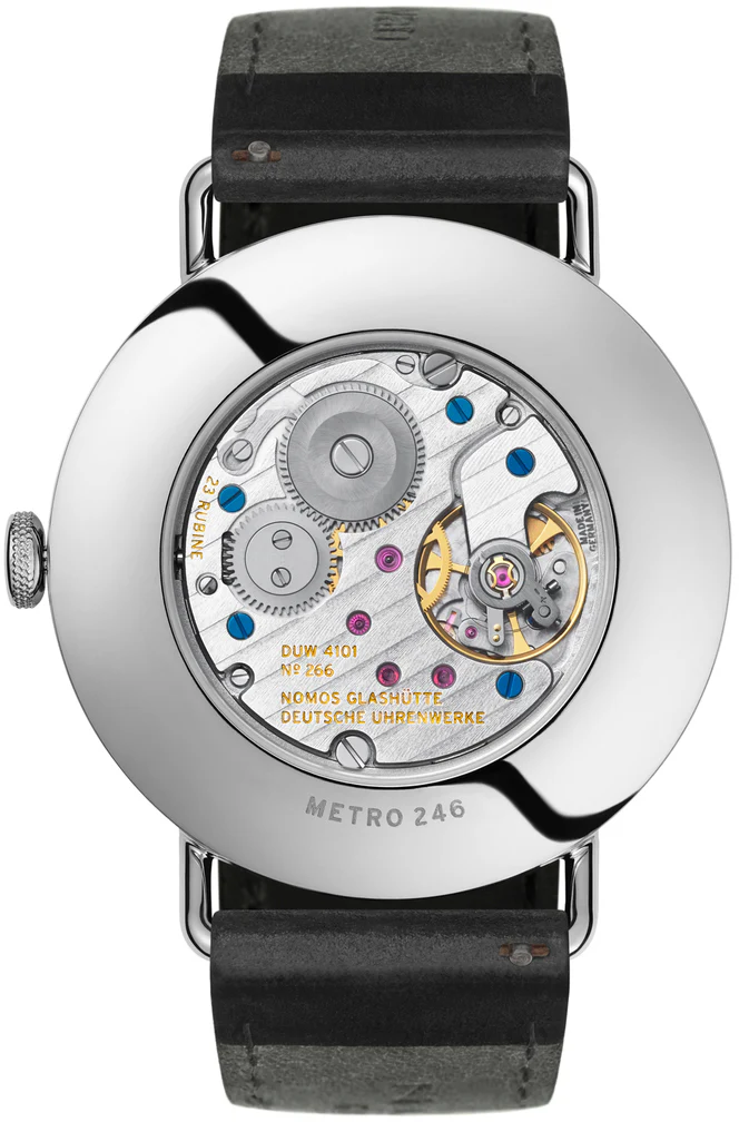 Nomos Glashutte Watch Metro 38 Datum Sapphire Crystal - Image 2