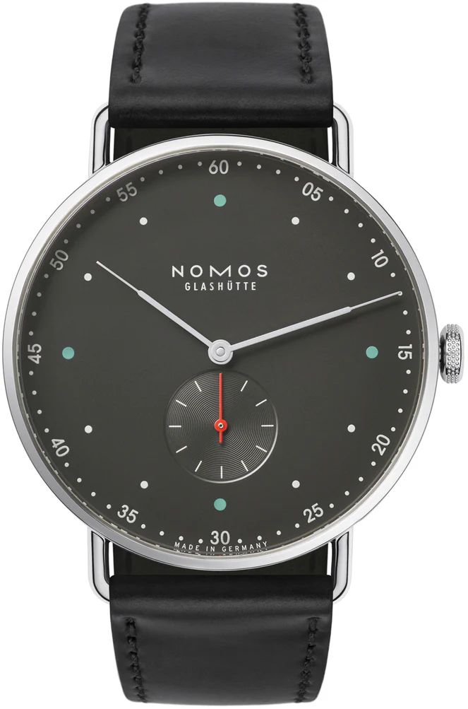 Nomos Glashutte Watch Metro 38 Steel Back