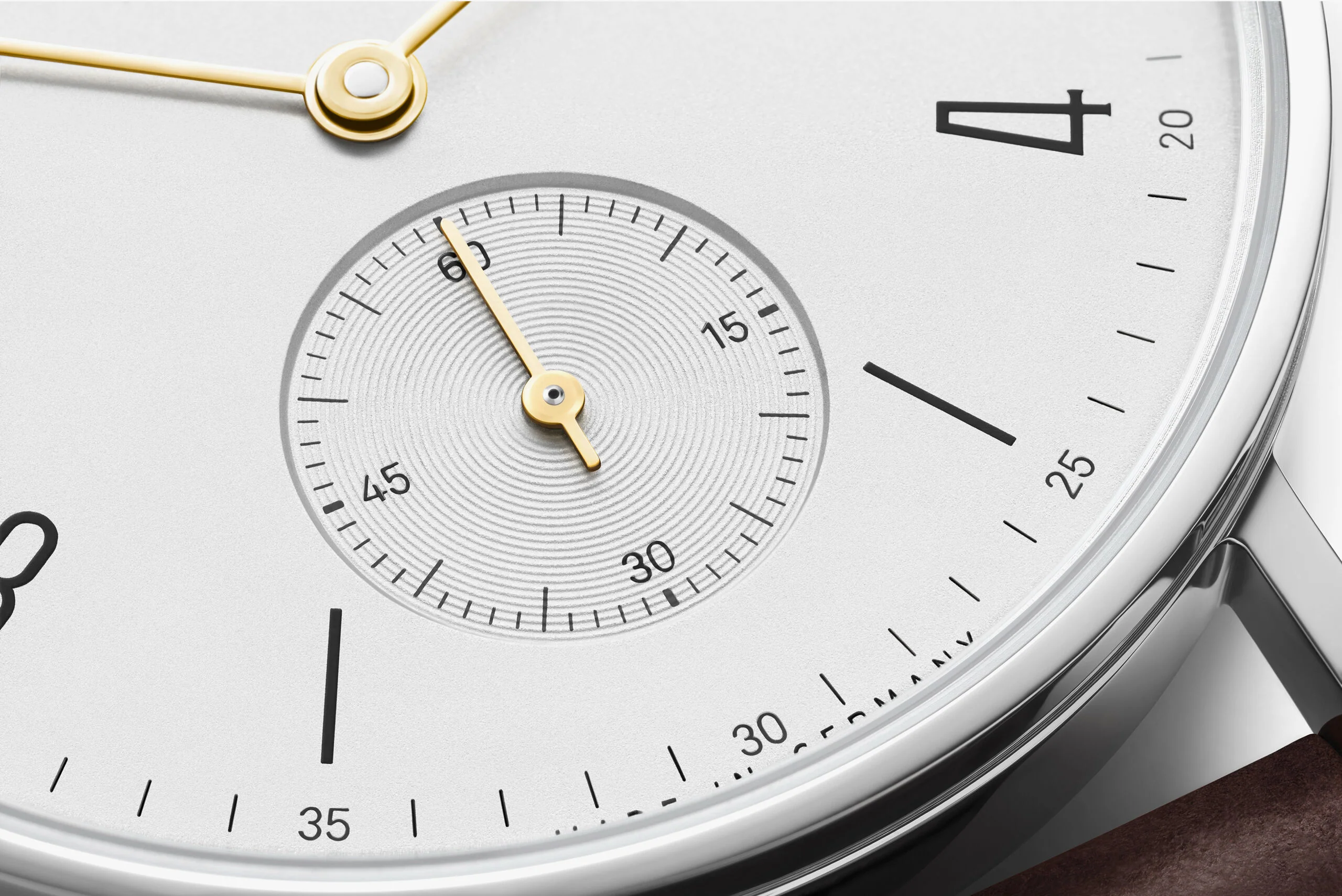 Nomos Glashutte Tangente Neomatik Dore Steel Back Watch - Image 4