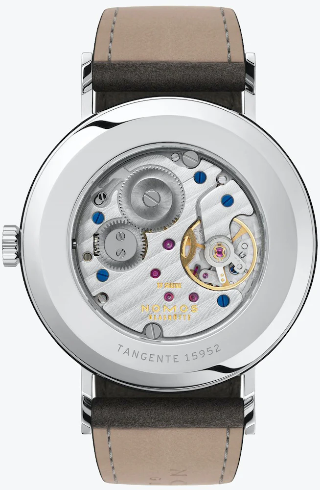 Nomos Glashutte Tangente 38 Midnight Blue Sapphire Crystal Watch - Image 2