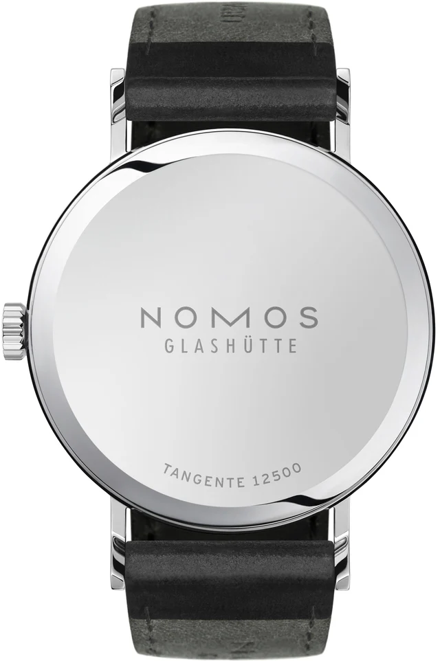 Nomos Glashutte Tangente 38 Steel Back Watch - Image 2