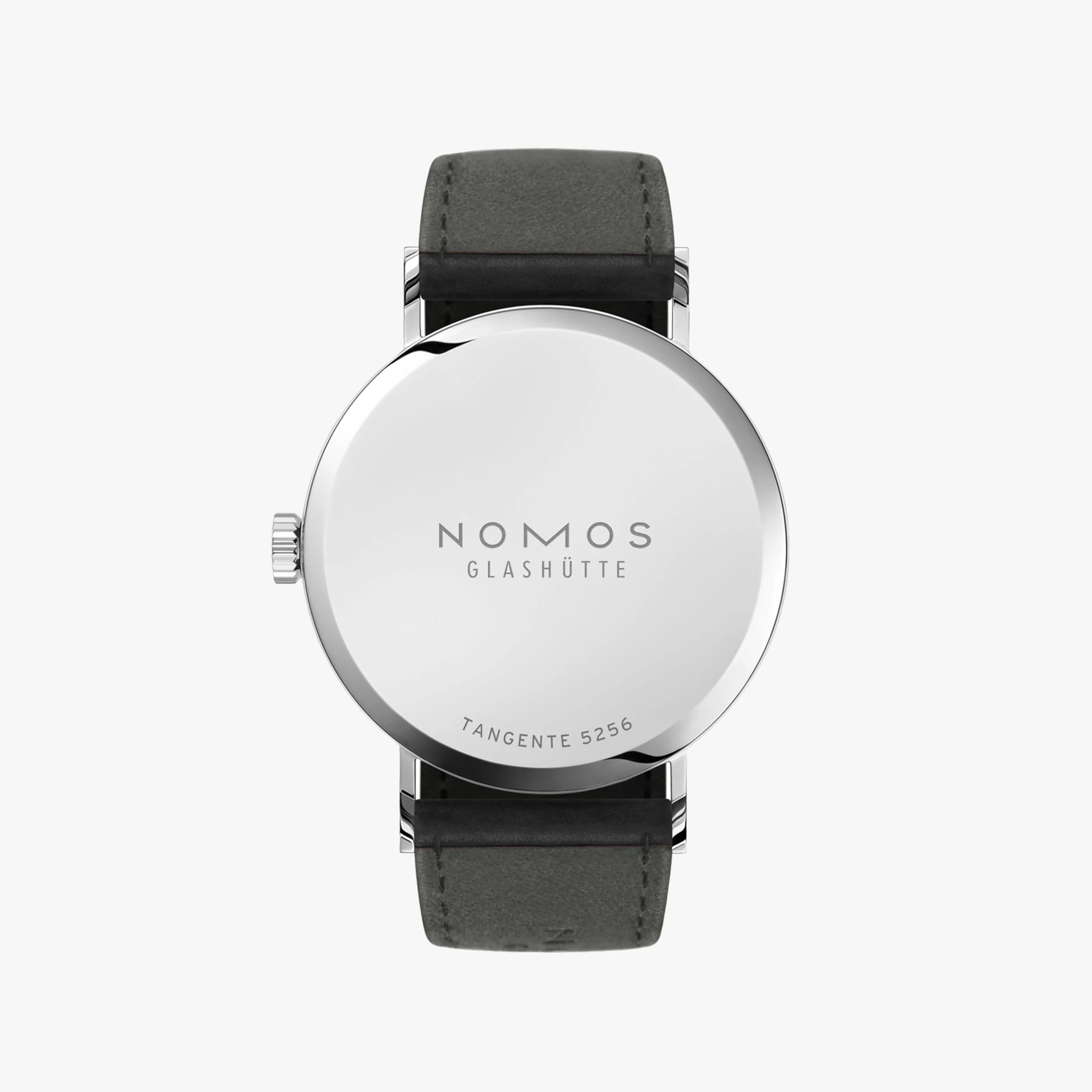 Nomos Glashutte Tangente Neomatik Blue Gold Steel Back Watch - Image 2