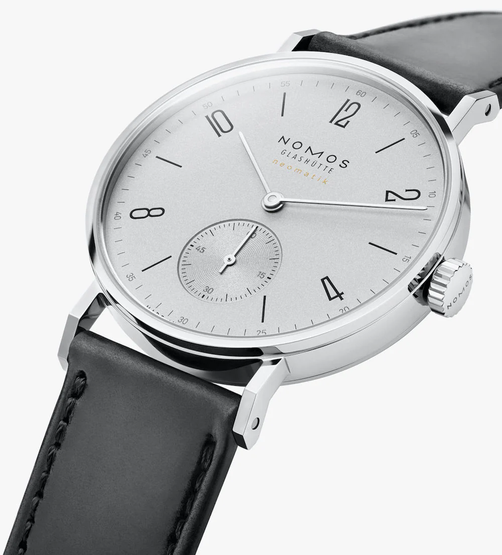 Nomos Glashutte Tangente Neomatik Platinum Grey Steel Back Watch - Image 3
