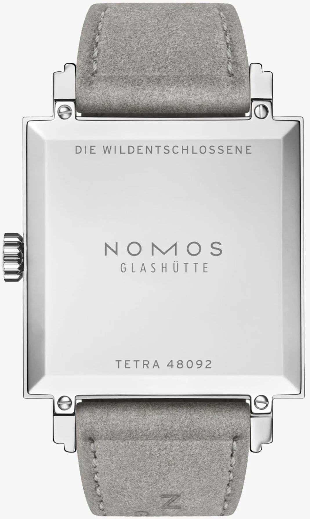 Nomos Glashutte Tetra Rose Steel Back Watch - Image 2