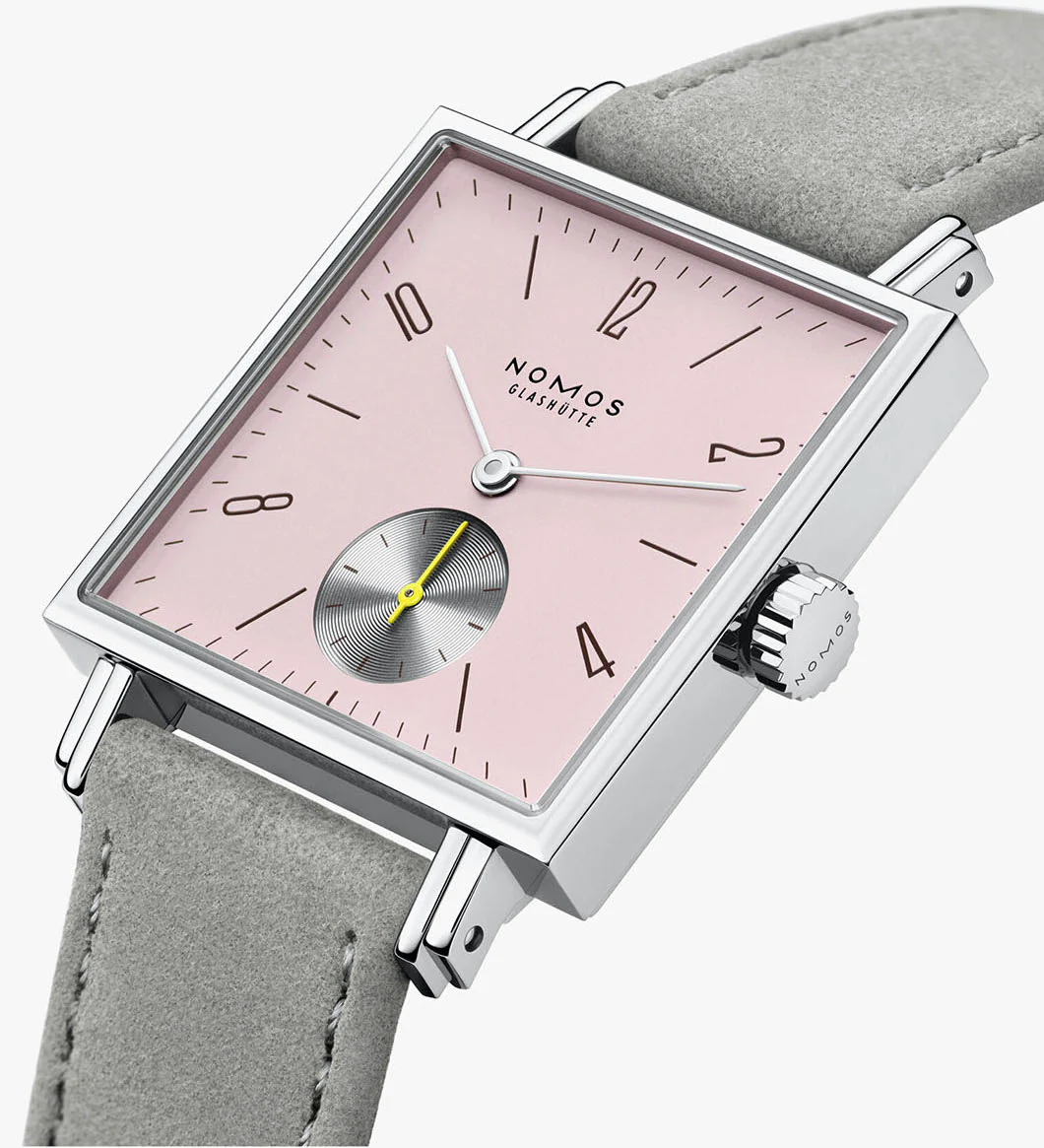 Nomos Glashutte Tetra Rose Steel Back Watch - Image 3