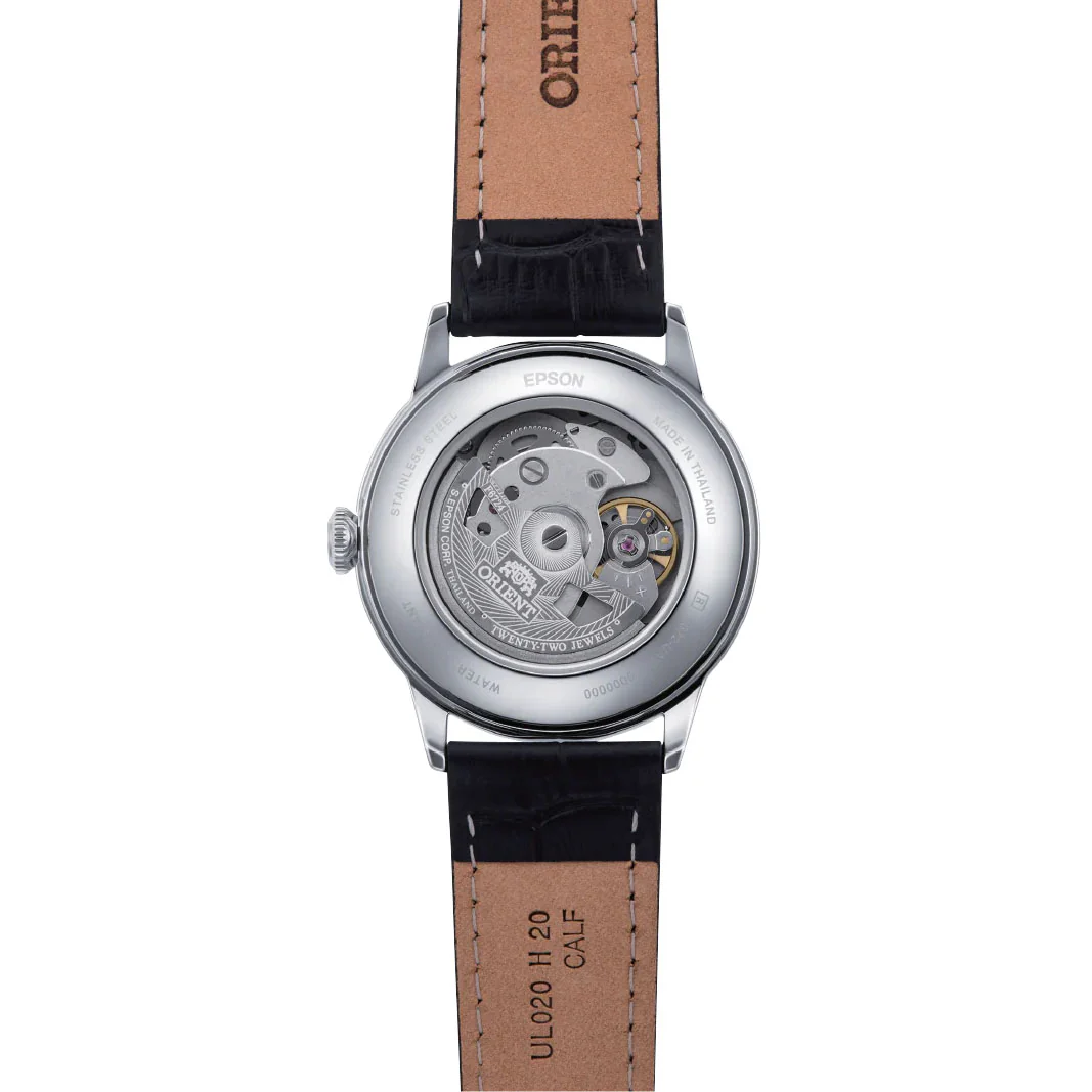 Orient Bambino 38mm White Watch - Image 2