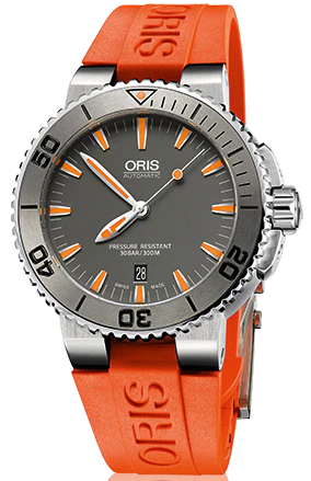 Oris Watch Aquis Date Rubber